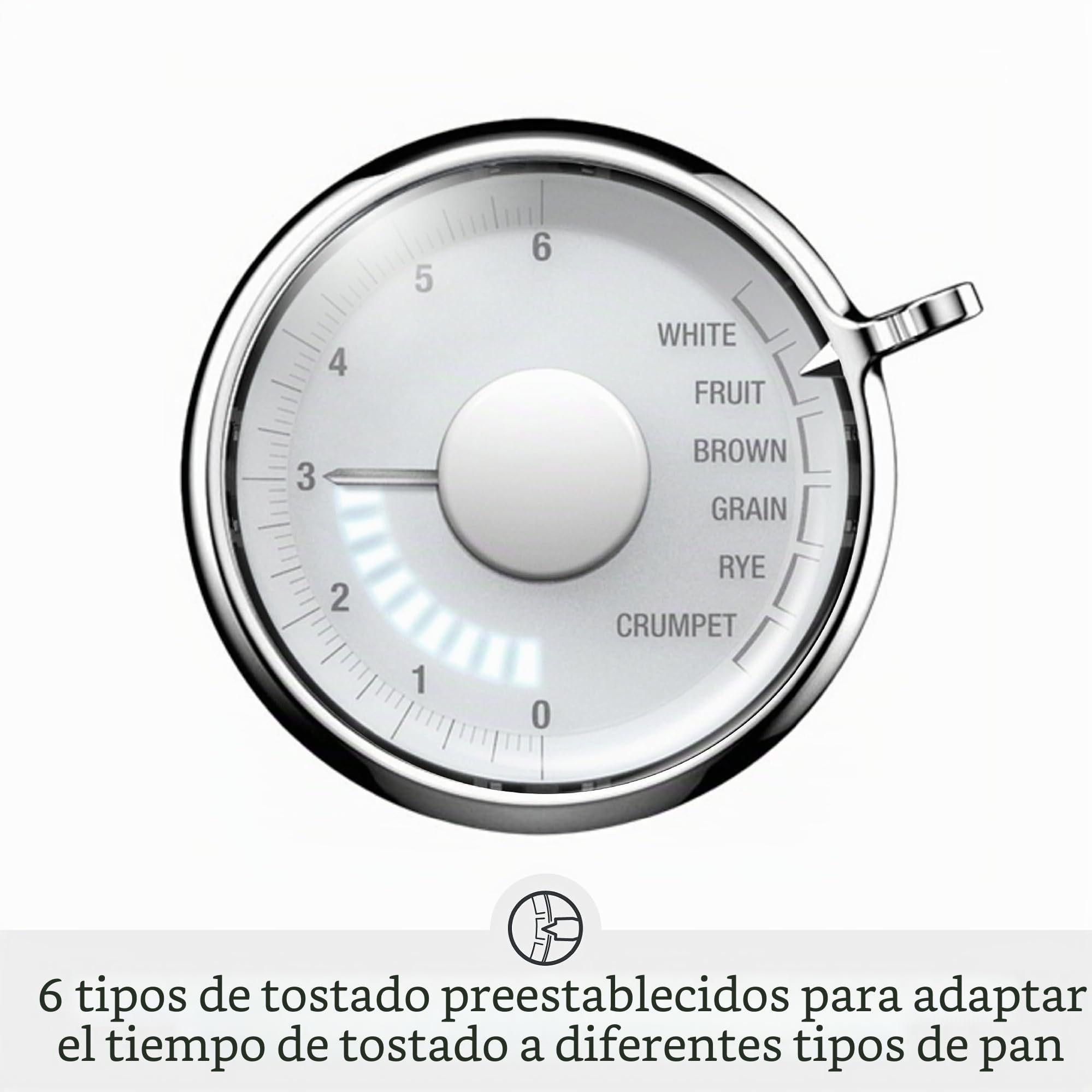Sage Toast Select Luxe, Tostadora de 2 Rebanadas, Acero Inoxidable | 6 Tipos de Tostado Preestablecidos, Ranuras Anchas, Control Variable, Bandeja Recogemigas Frontal, Limpieza Fácil