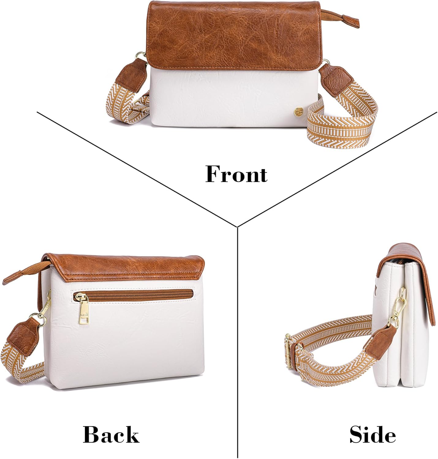 MINICAT RFID Blocking Small Crossbody Bags for Women Vegan Leather Mini Travel Purses Cell Phone Purse Cross Body Bag