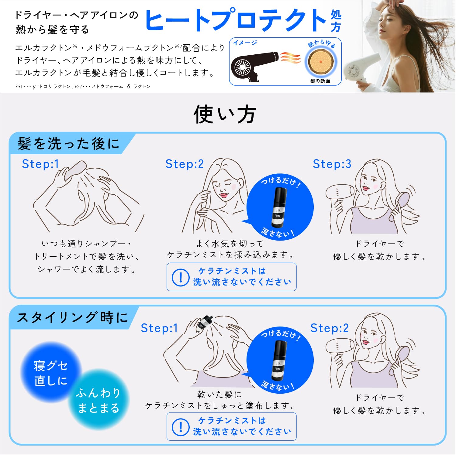 Amazon | Kyogoku ケラチンミスト 原液100% 洗い流さない