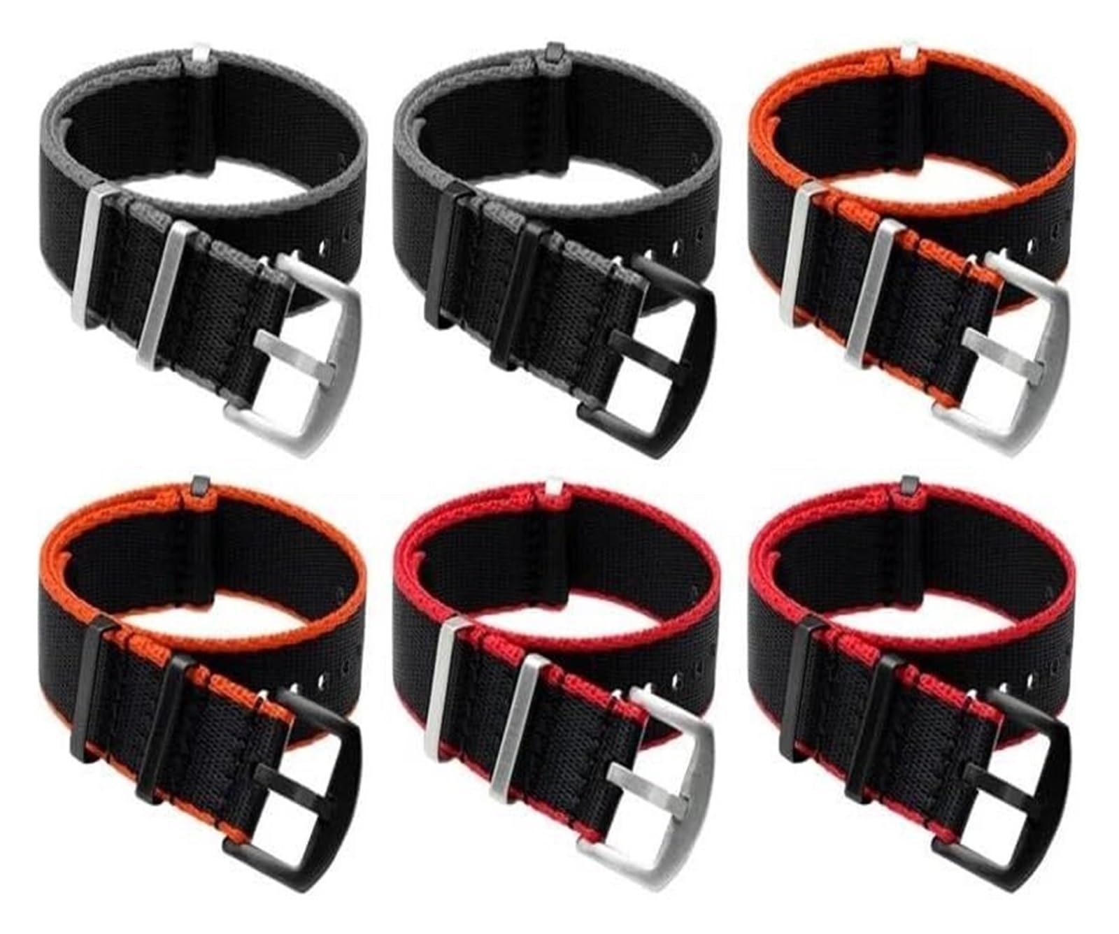 Bracelet de montre en nylon tissé, Bracelet de montre en toile de Nylon bracelet universel bracelet doux et respirant 20mm 22mm bracelet de montre de remplacement bracelet de montre en nylon