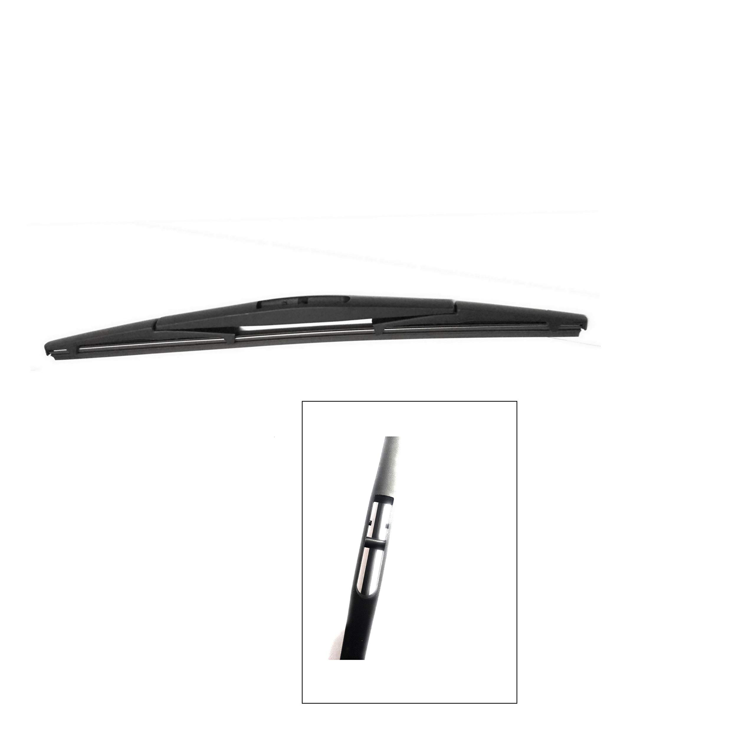 LAKSHMINARAYAN SALES Teflon Coated Rear Wiper ONLY Blade Compatible with WRV