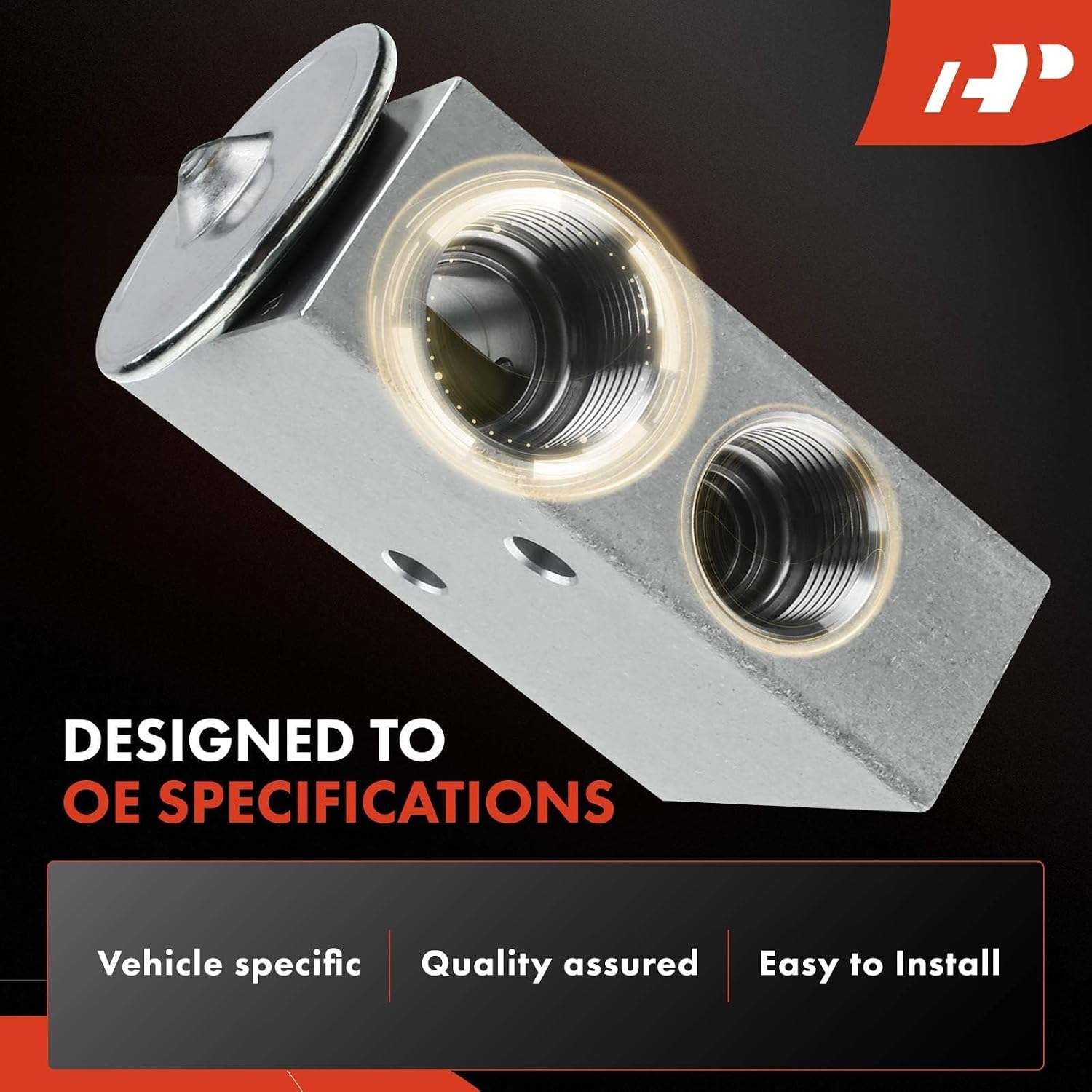 A-Premium Rear AC Expansion Valve Compatible with Ford Expedition 1997-2002, Windstar 1997-1998 & Nissan Quest 1993-1998 & Lincoln Navigator 1998-2002 & Mercury Villager 1993-1998