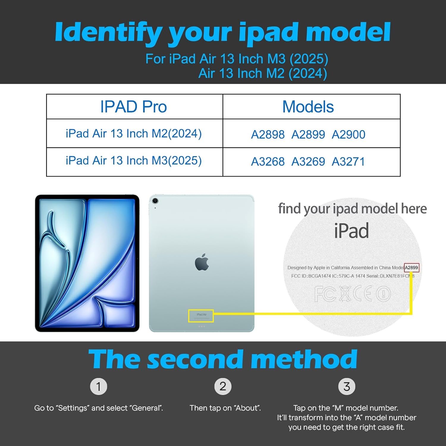 Gexmil Genuine Leather Case for iPad Air 13 Inch M3 2025/ M2 2024,Premium Leather Smart Folio Cover, Auto Sleep/Wake,Adjustable Stand, Anti-Slip,Floral Brown - Image 2