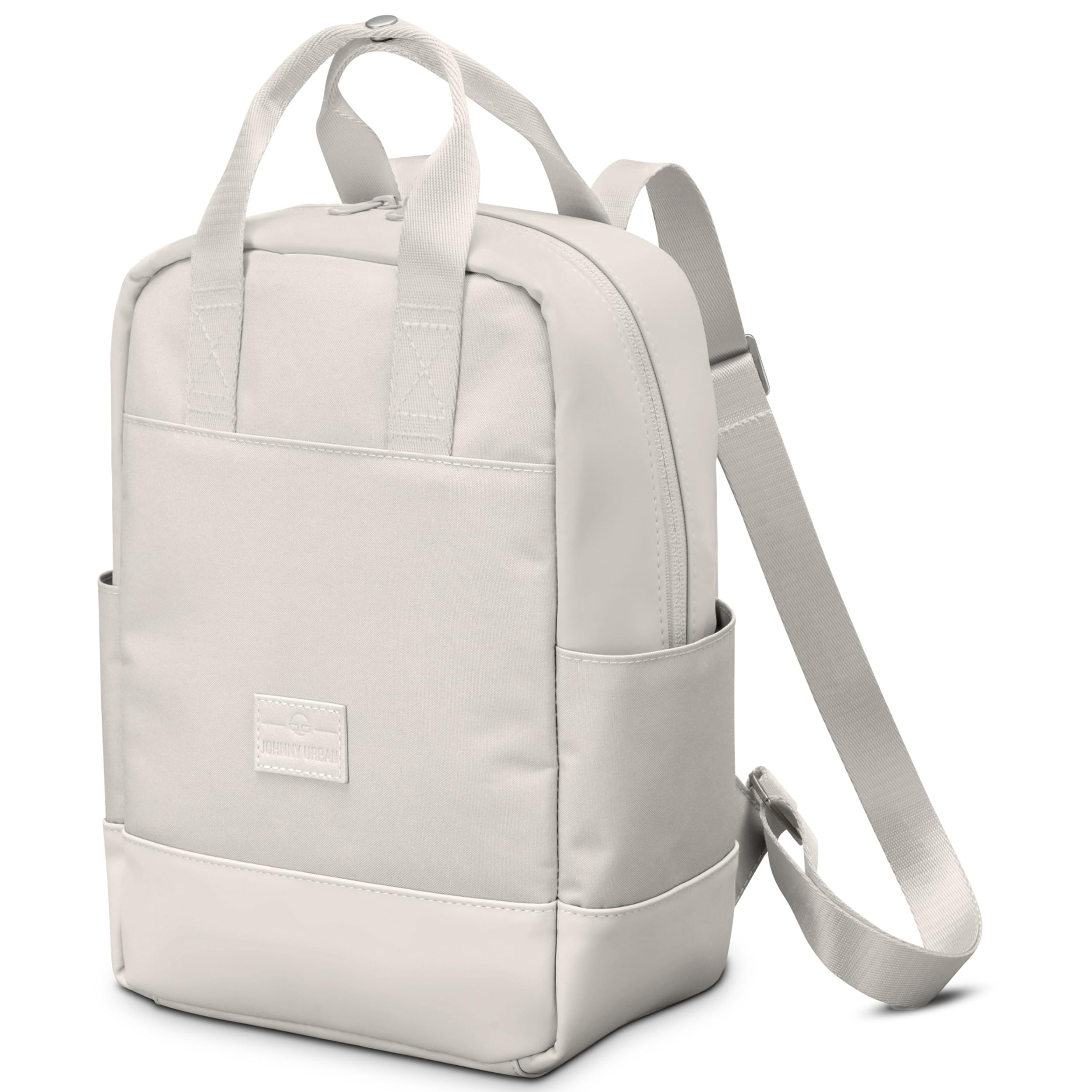 Johnny Urban Rucksack Damen Klein Beige - Jona Small - Stylischer Kleiner Mini Cityrucksack mit Tablet Fach - 7L - Wasserabweisend