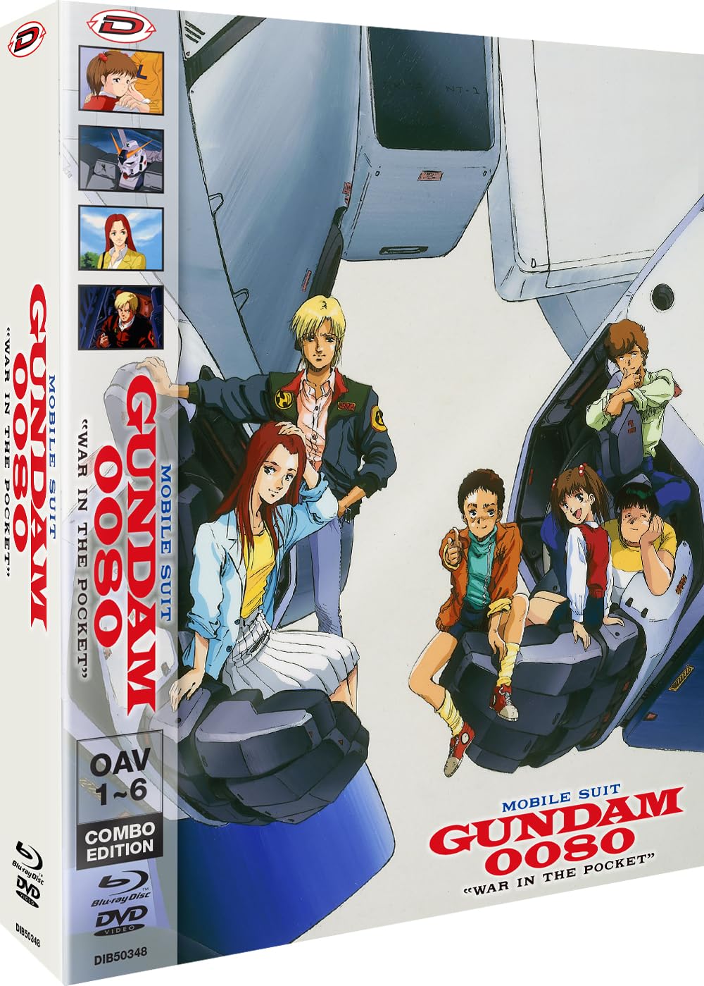 Mobile Suit Gundam 0080 (Oav 1-6) (2 Blu-Ray+2 Dvd)