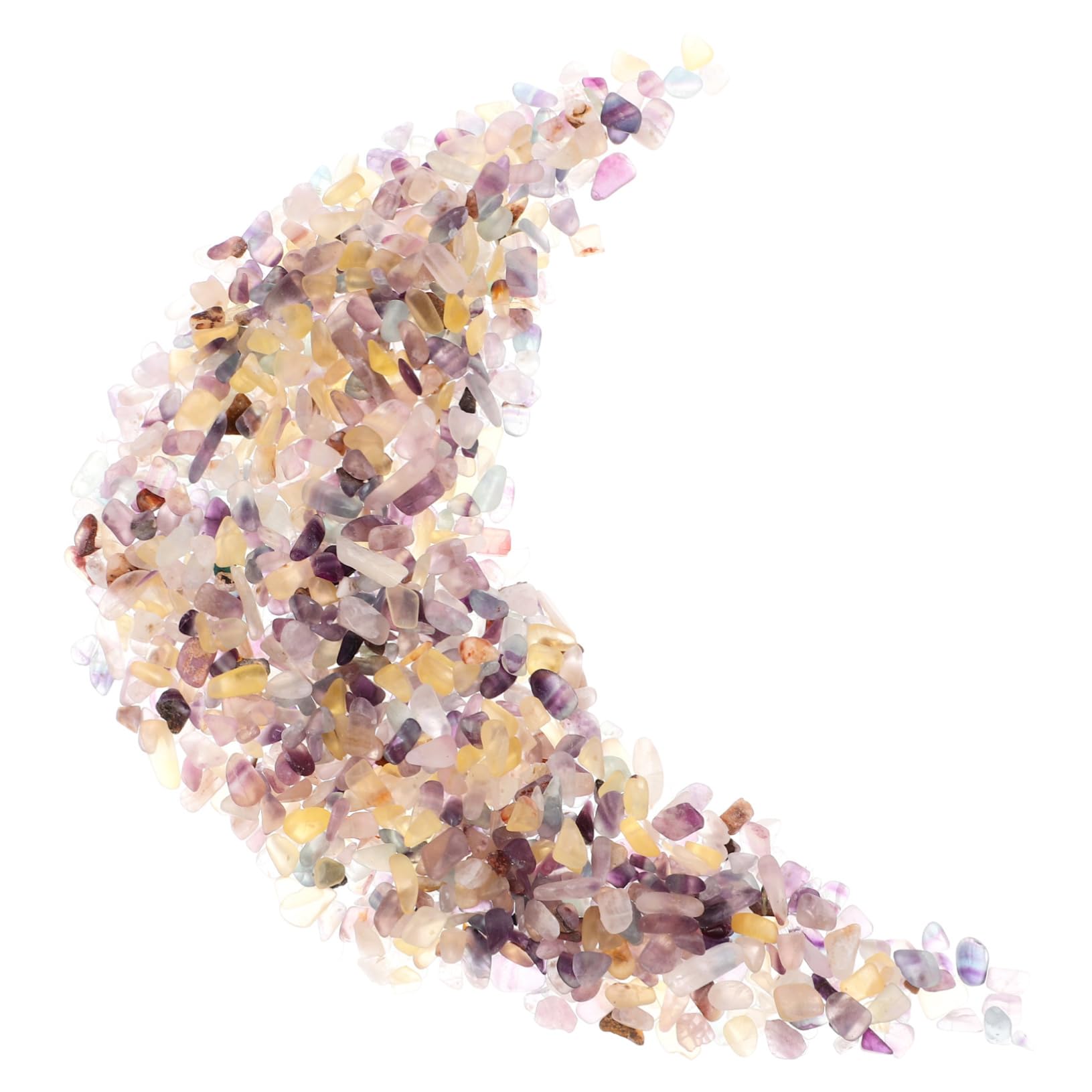 Totority Aquarium Rock Fish Tank Accessories Chips Stone Crushed Stones Aquarium Decorations Fish Rocks for