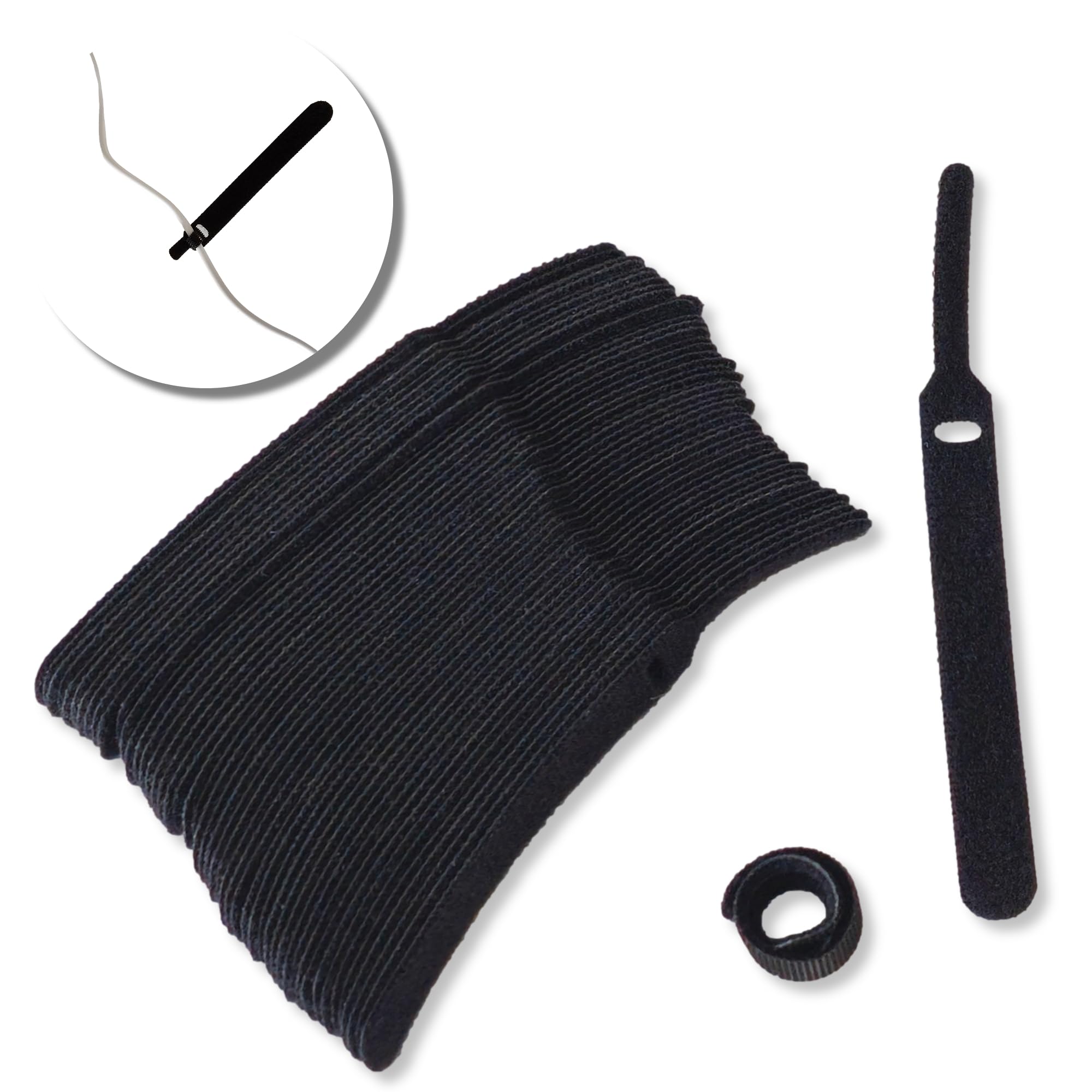 Reusable Velcro Cable Ties, Adjustable Multipurpose Fastening Cable - View #11