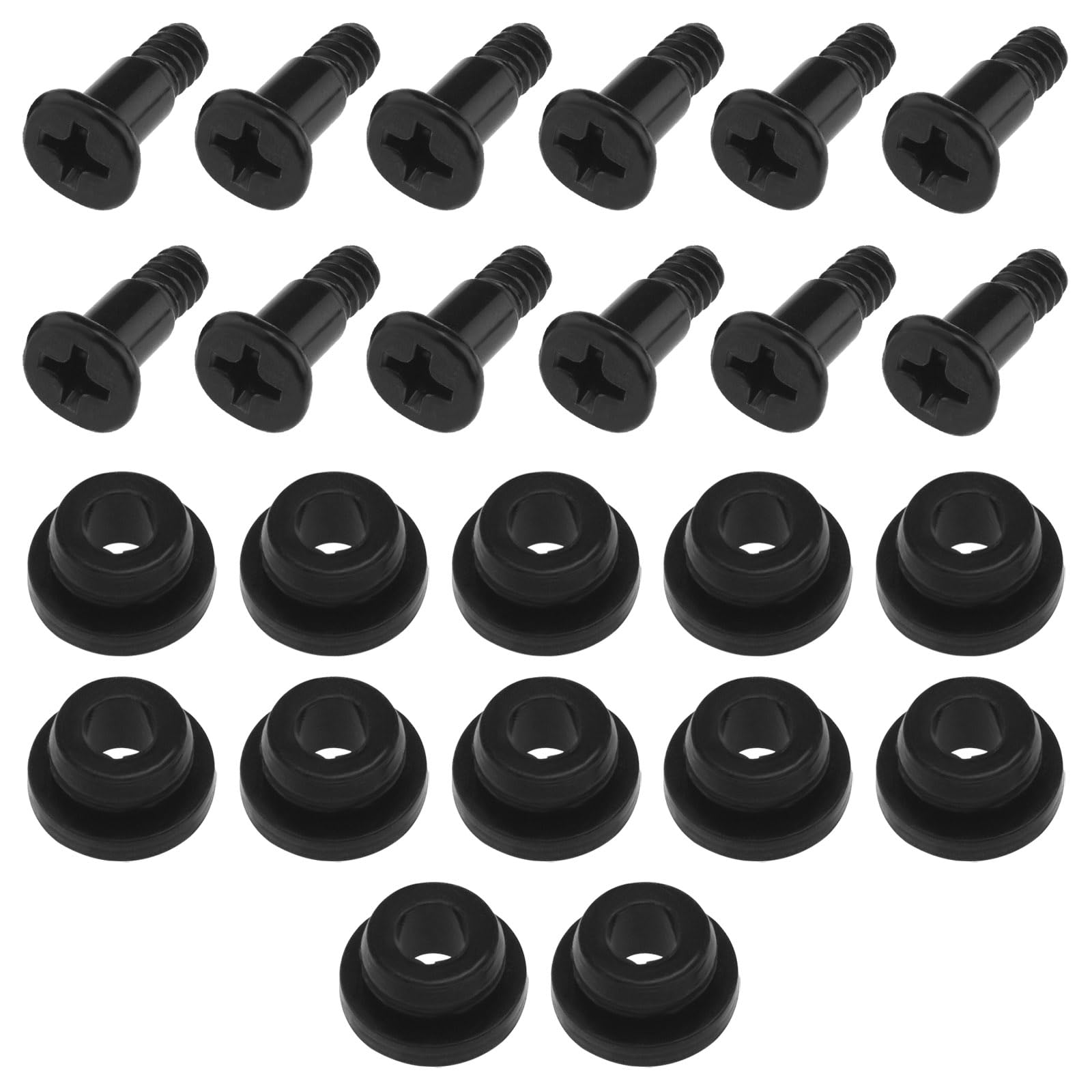 Create idea Juego de 12 tornillos de disco duro de 3,5 pulgadas con arandelas de goma, tornillo de absorción de impactos, para carcasa de ordenador HDD SSD de 3,5 pulgadas