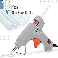 Vista 2 de Mr. Pen - Juego de mini pistola de pegamento caliente y palos, pistola de pegamento resistente con 10 varillas