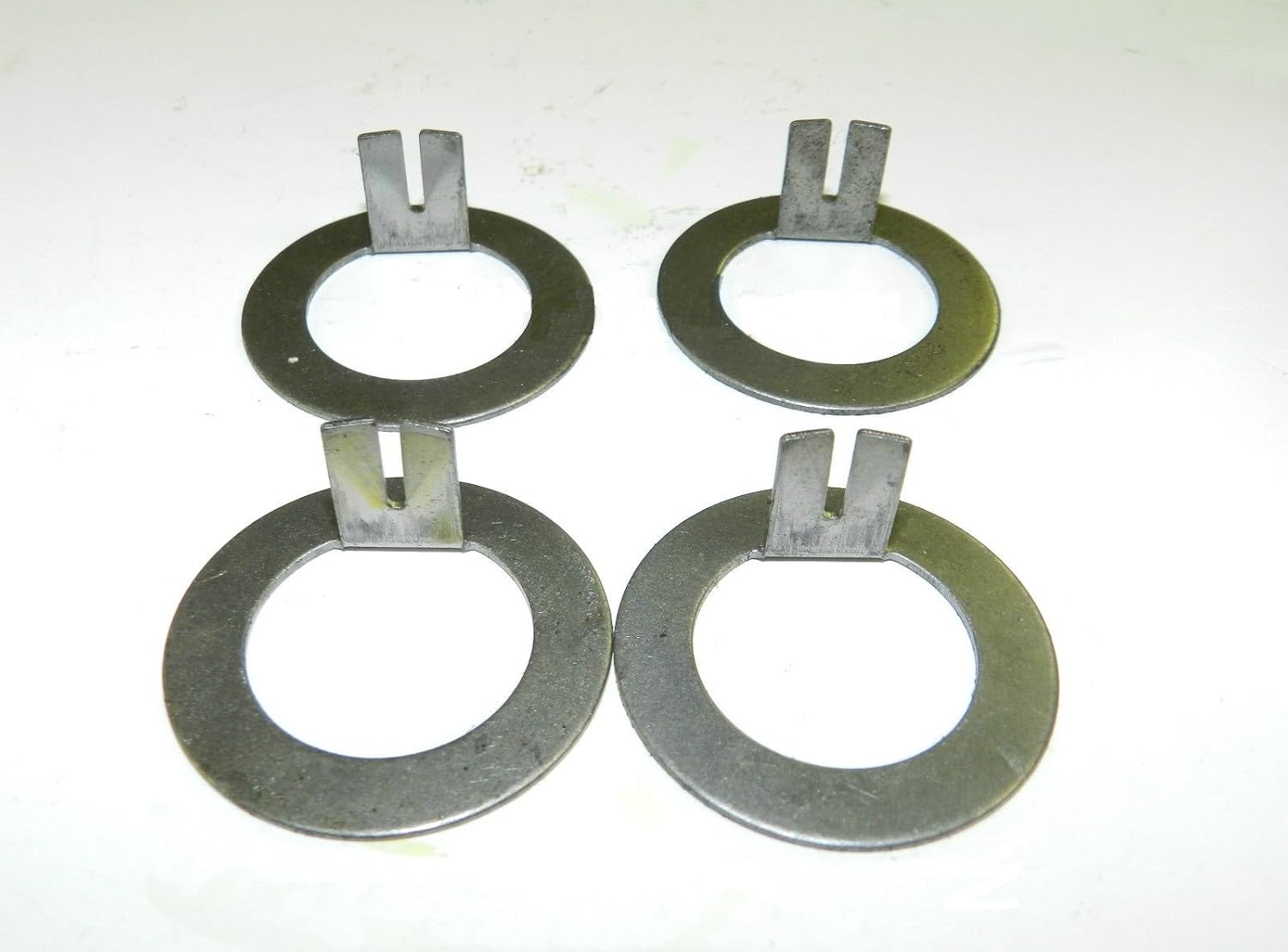 (4) Trailer Wheel Spindle Tang Washer 2 to 7K EZ lube Axle