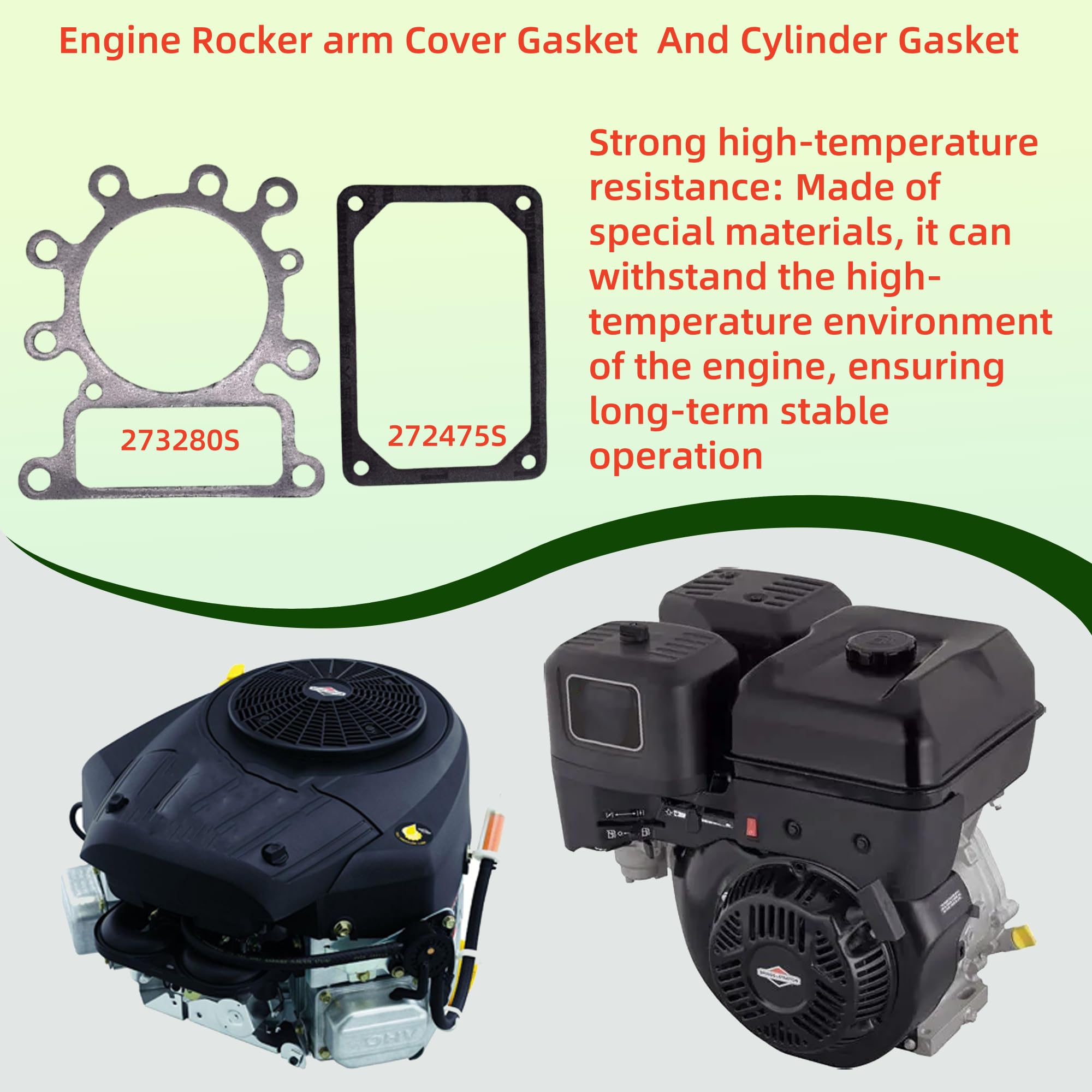 Zylinderkopfdichtung Für Rasenmäher - Kompatibel Mit 273280S 272475S