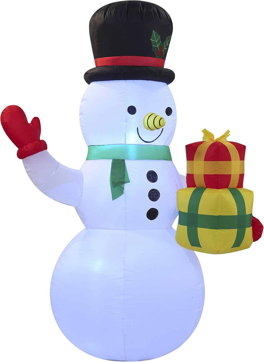 Joiedomi 5 FT Christmas Inflatable Snowman Decoration, Blow Up Snowman Inflatable