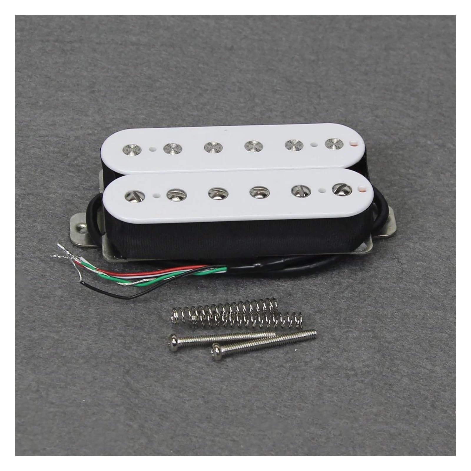 Przetwornik Gitary Elektrycznej 3 Częściowy Przetwornik Elektryczny Retro Alnico 5 SSH Z Podwójną Szyną Pojedynczy/hybrydowy(White Set)