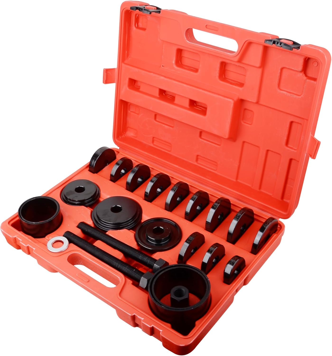 DAYUAN 24pcs FWD Front Wheel Drive Bearing Removal Tool, Wheel Bearing Press Kit Bearing Adapters Bearing Installer Tool