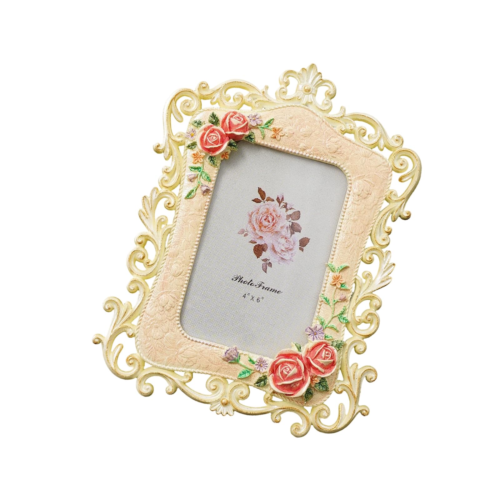 Shntig Color Retro Picture Frame Antique Ornate Photo Frame For Tabletop Display Decorative Photo Frames For Home Pictures Gallery Retro Picture