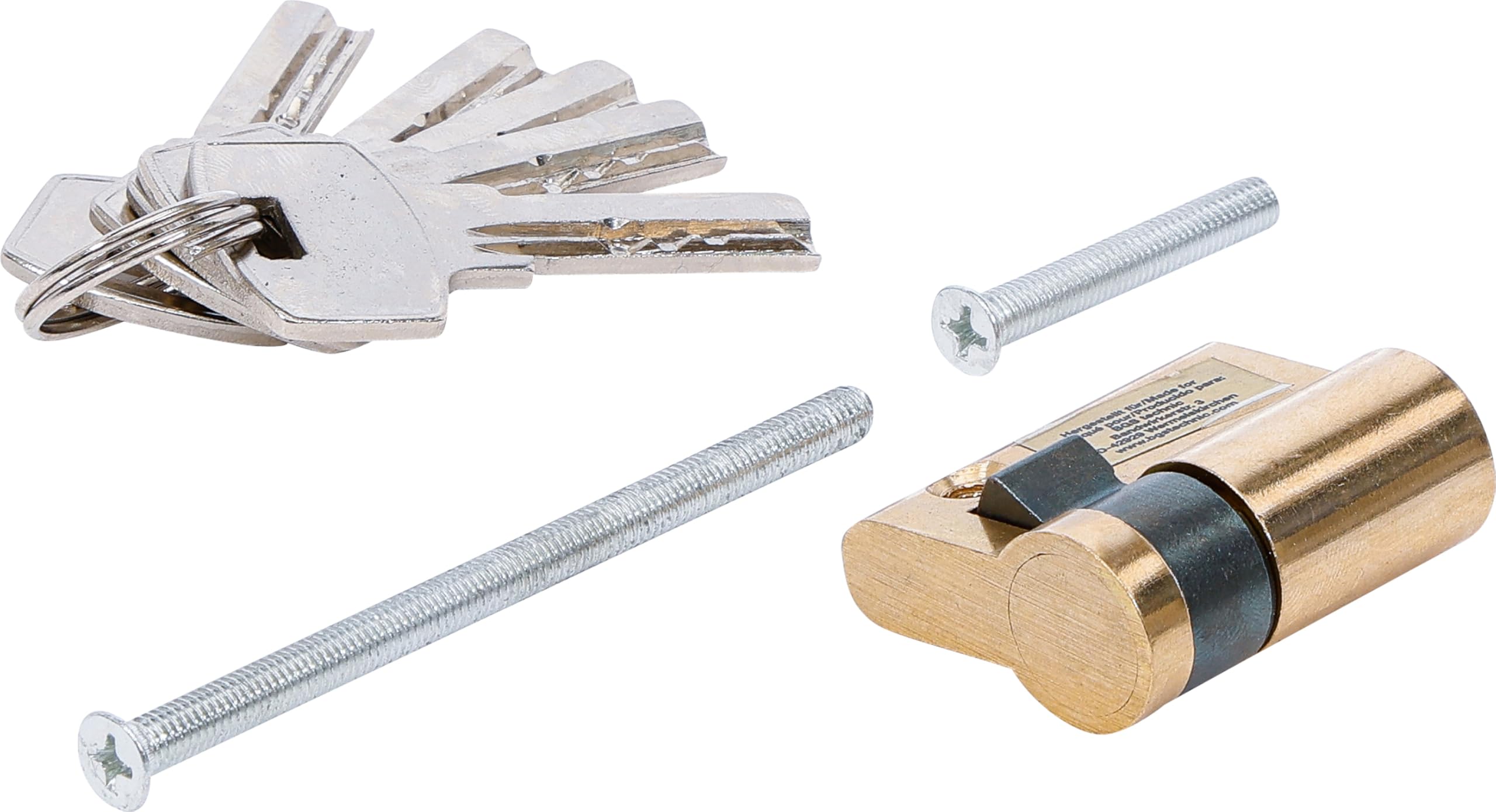 BGS Diy 85818 | Cilindro serrature per porta del garage | 40 mm