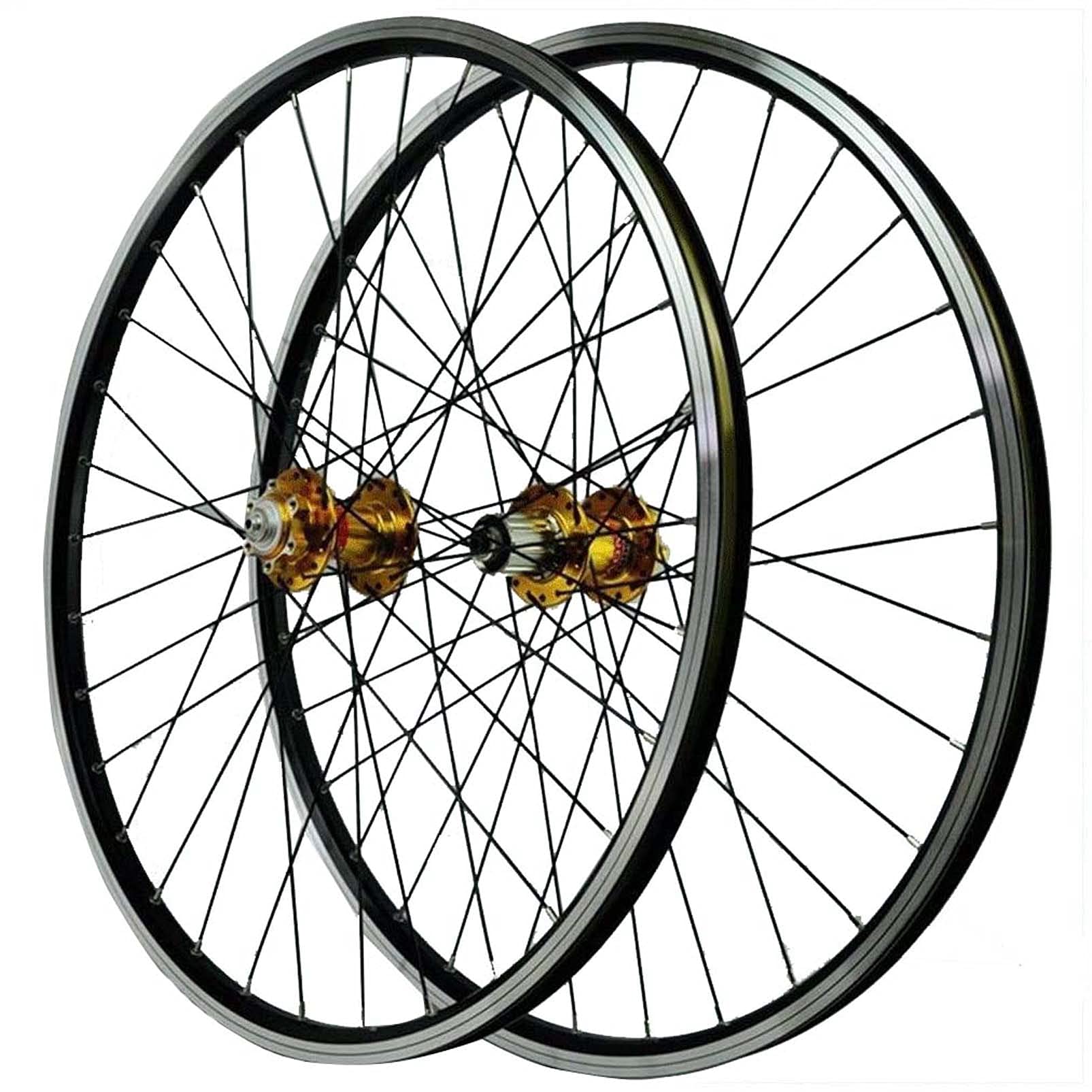 Amazon | MTBホイールセット26インチ手作り標準自転車リム32