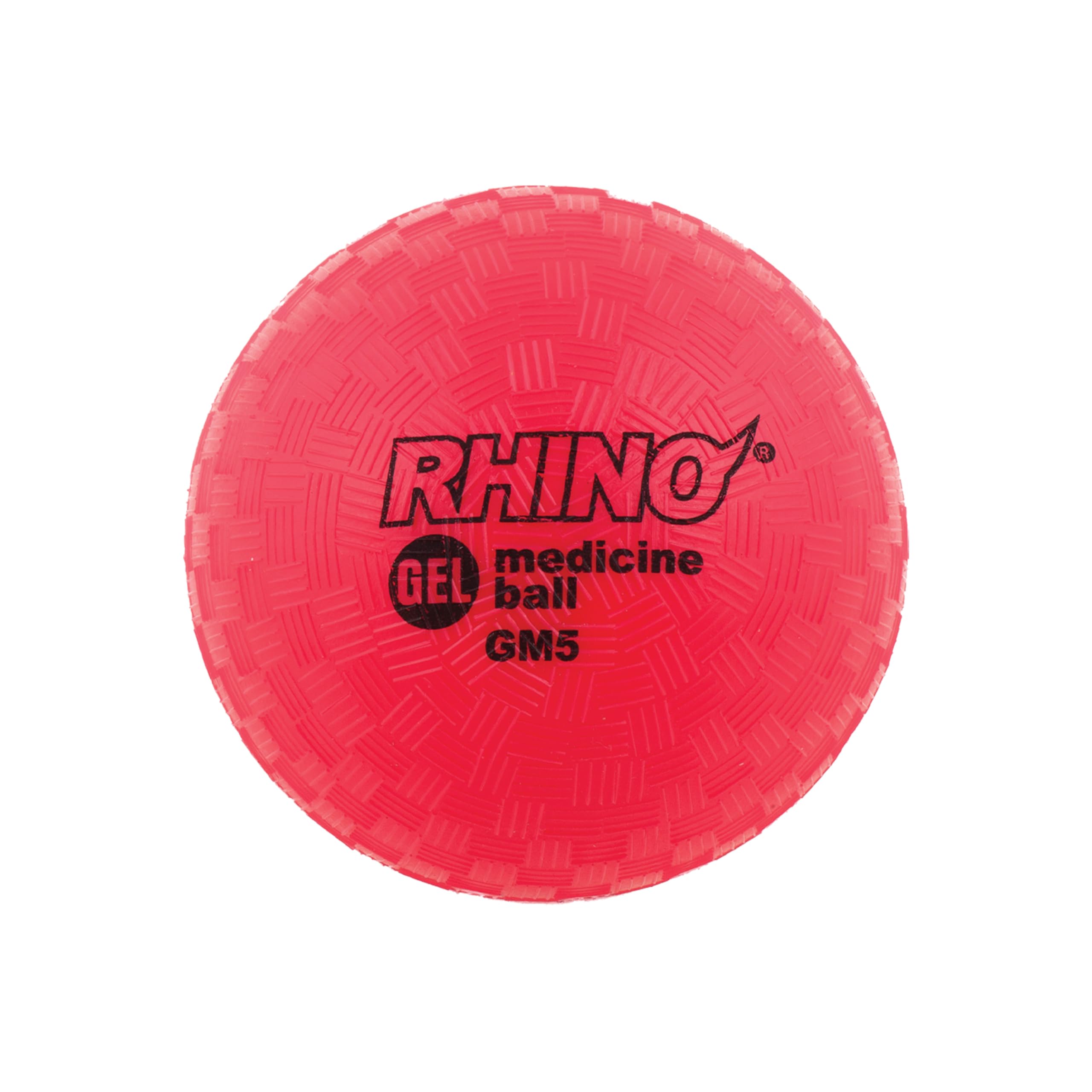 Champion Sports Rhino Gel Filled Medicine Ball – Durable, Soft Grip Weighted Ball for Strength, Cardio, & Rebounder Training – Multiple Weights for Home Gym & Fitness