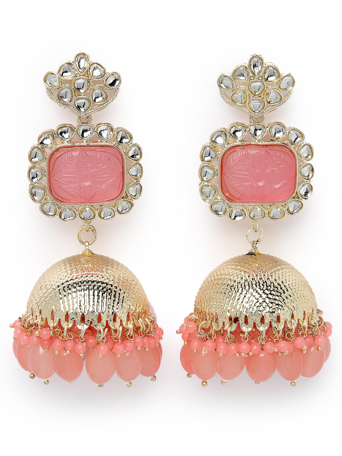 See full amazon price history chart for Studio Sukkhi Trendy Gold Plated With Kundan Studded Pink Jhumka/Jhumki Earrings For Women And Girls (E105753) Studio Sukkhi Trendy Gold Plated With Kundan Studded Pink Jhumka/Jhumki Earrings For Women And Girls (E105753) (B0CPM1QYJR) Amazon Price History, Amazon Price Tracker