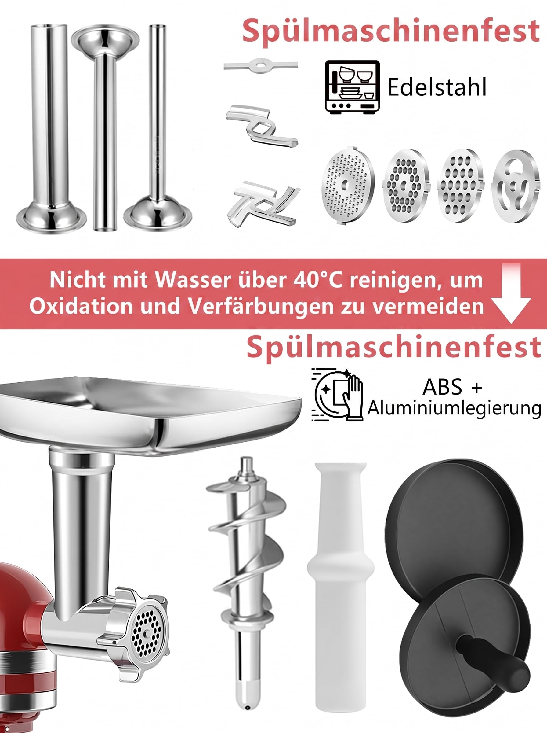 Tritacarne e accessori per frullatore KitchenAid