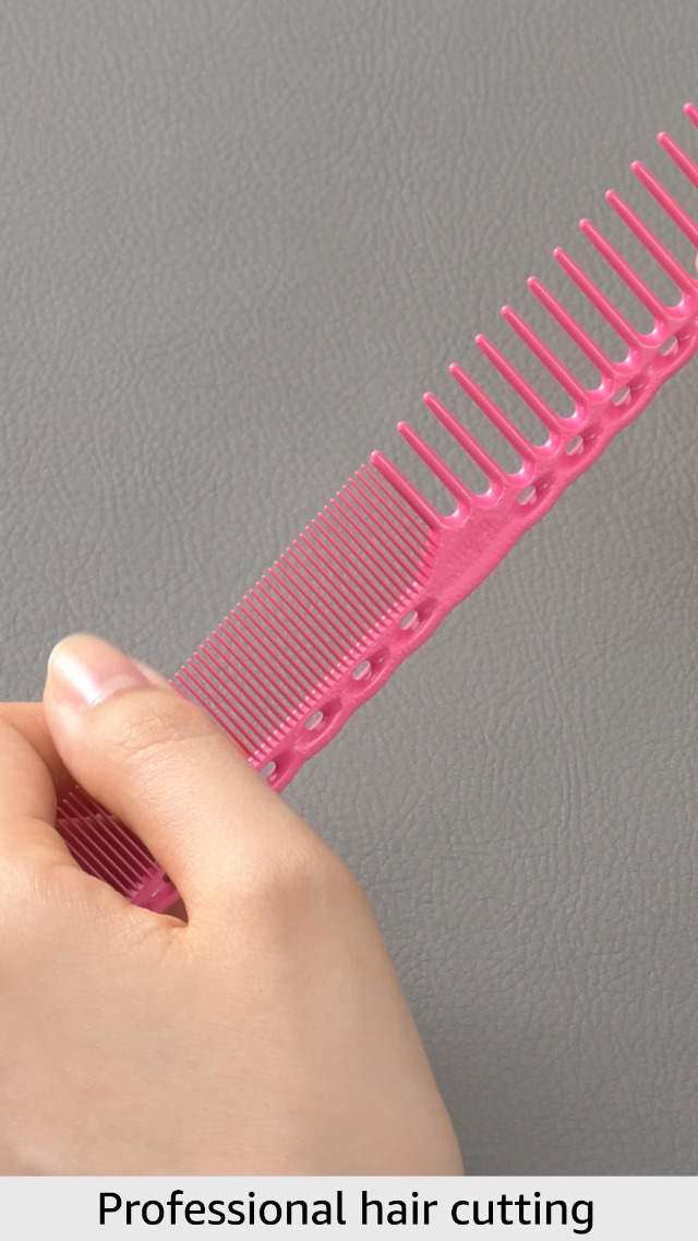 Amazon.com : Y.S.PARK cutting comb YS-332 pink : Beauty & Personal