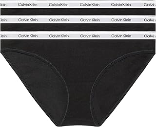 Women’s 3 Pack Cotton Bikini Briefs with Stretch