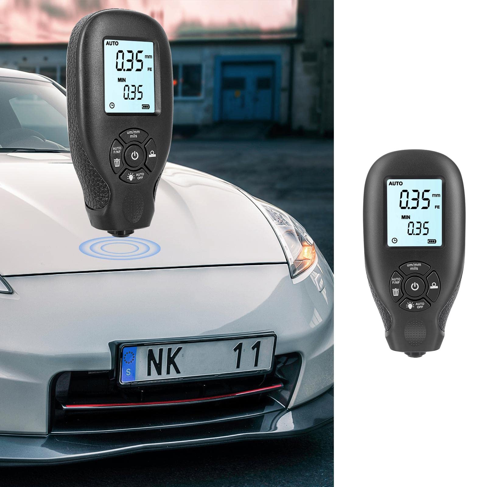 SDR HW-300 Coating Thickness Gauge for Car Digital Paint Meter Black Accessories (B0CB4DD5G7) Amazon Price History, Amazon Price Tracker
