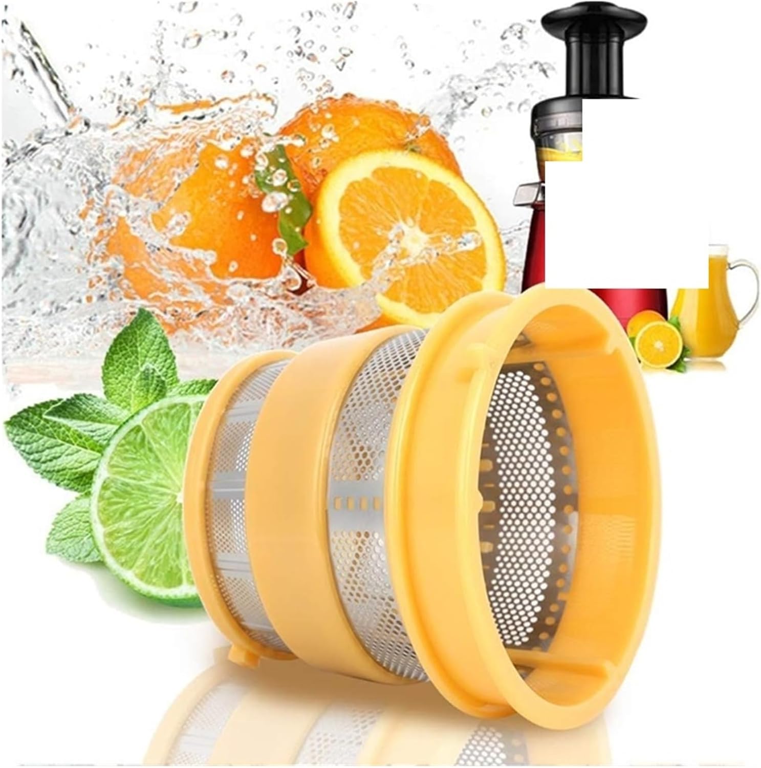 Juicer Filter, Fine Mesh Filter, Slow Speed HU500DG Juicer Accessories, Blender Accessories, Stainless Steel Juicer Filter, Replacement Filter For Juicer, Household Kitchen Juicing