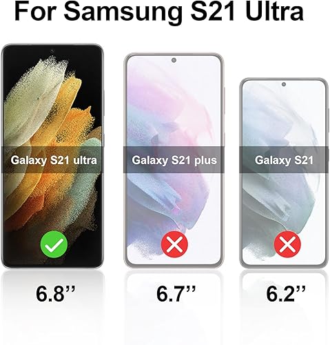 Miniatura 2 de Paquete de 3 protectores de pantalla de vidrio ultra templado para Galaxy S21 borde curvado 3D 100 ultrasónico de huellas dactilares kit de fácil