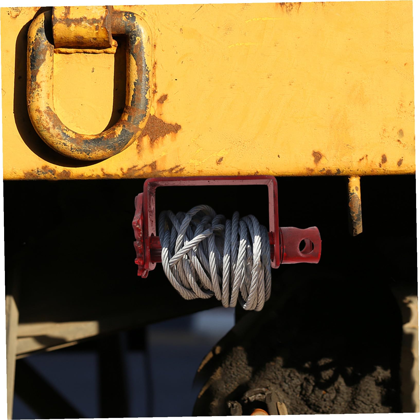 ULTECHNOVO Tenditore Per Fune Manuale in Acciaio Tenditore Per Fune Riutilizzabile Per Camion in Cavo d Acciaio Accessorio Per Cavi Metallici Per Camion