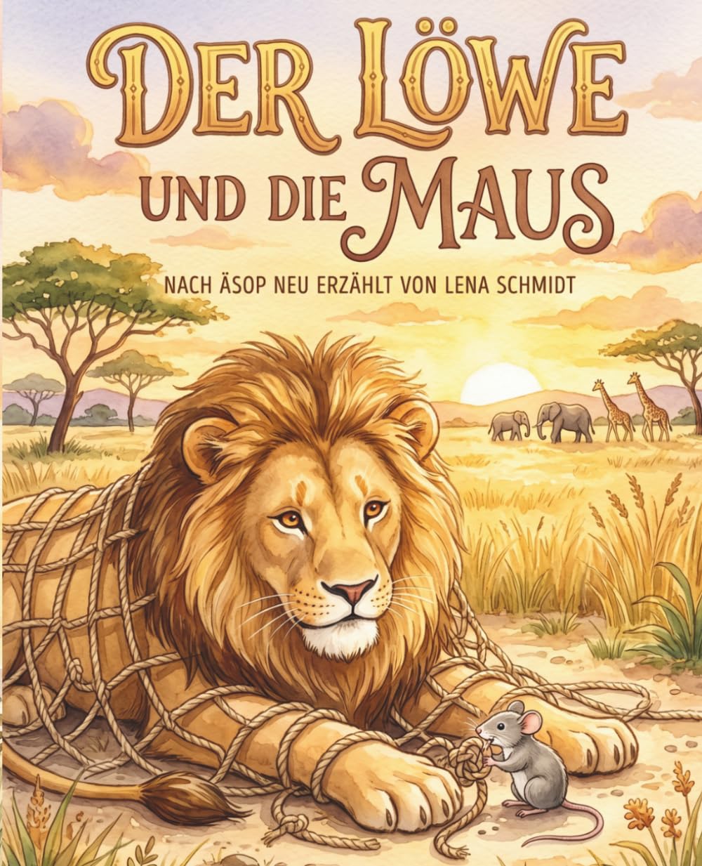 Der Löwe und die Maus: Eine Erzählung über Freundlichkeit