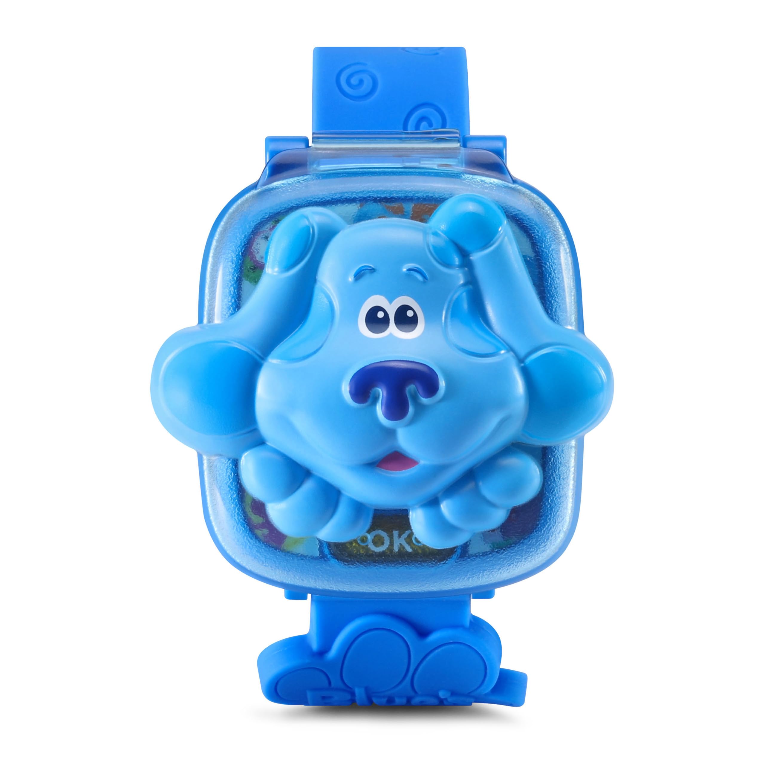 LeapFrog Blue's Clues and You! Blue Learning Watch – Smartwatch toy with time-telling activities, animations, and games starring Blue; great for teaching daily routines and early maths.