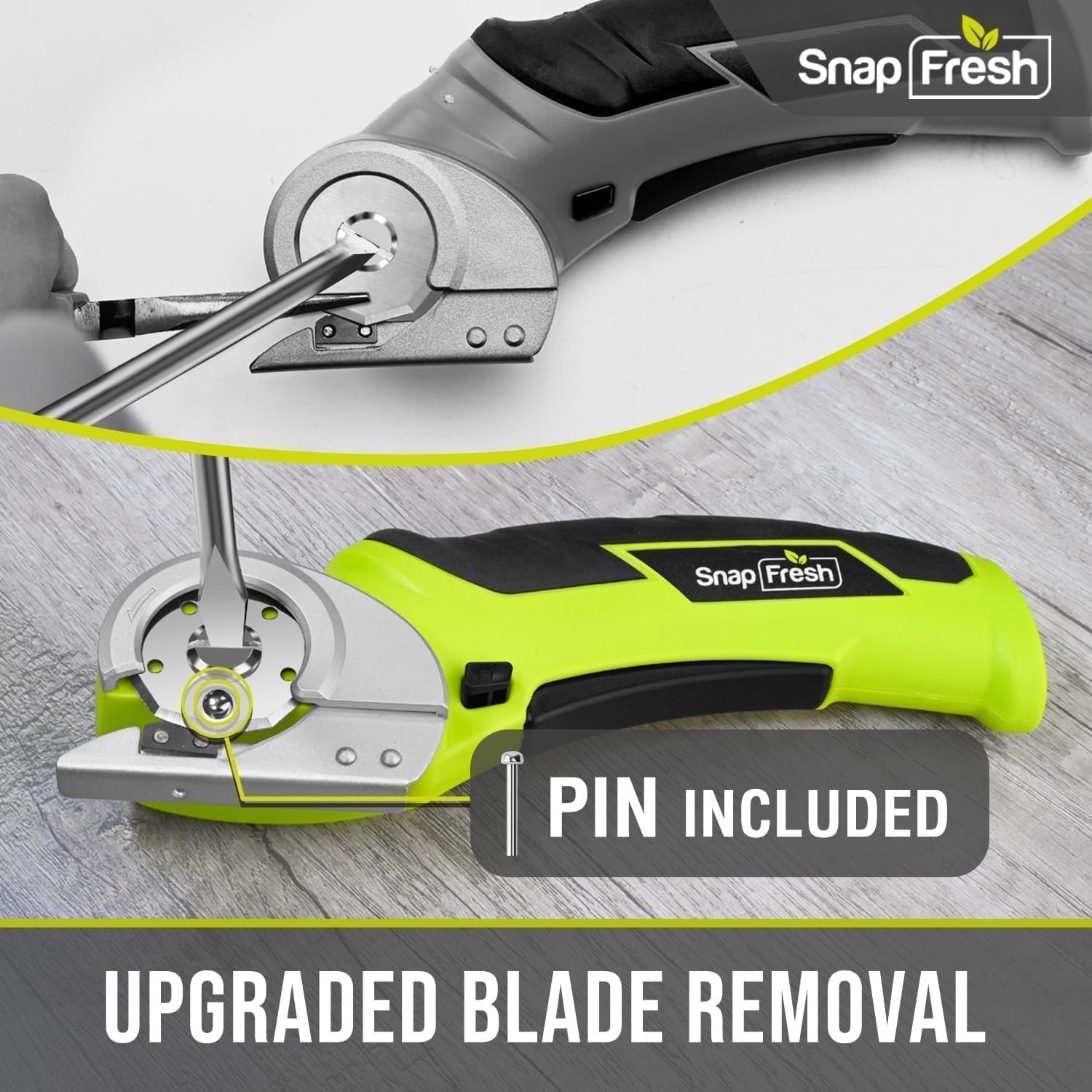 SnapFresh Electric Scissors - Cordless Mini Cutter -6