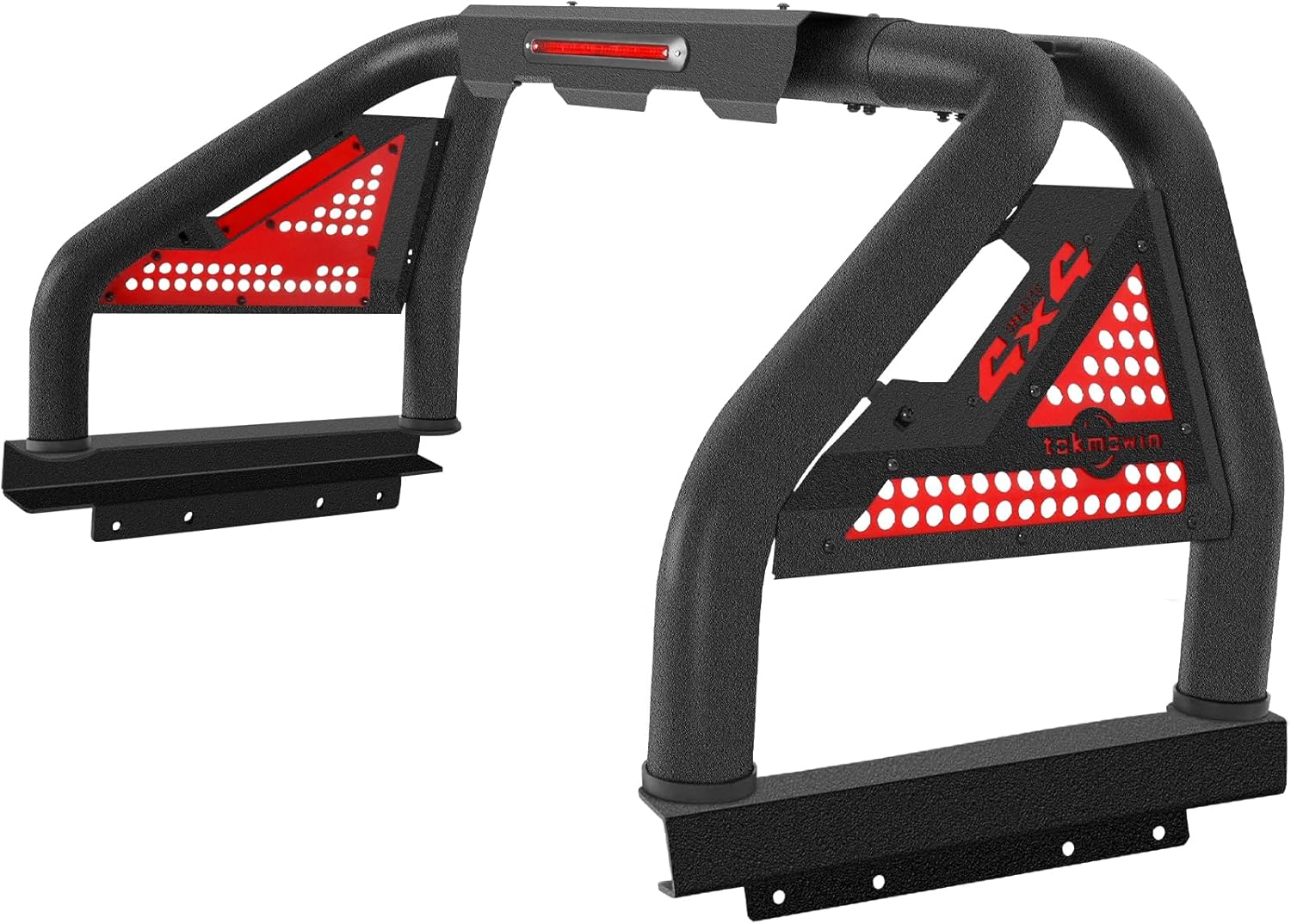 Truck Sport Roll Bar for Full Size Pickup Truck, Adjustable Sport Chase Rack Roll Bar Compatible with Ford F-150/F-250/F-350,Chevy Silverado,GMC Sierra,Ram 1500/2500/3500,Tundra,Toyota Sequoia,Titan