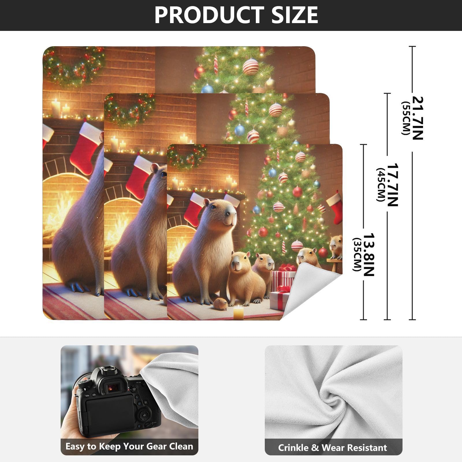 Joko Ivery Christmas Capybara Protective Wrap 13.8