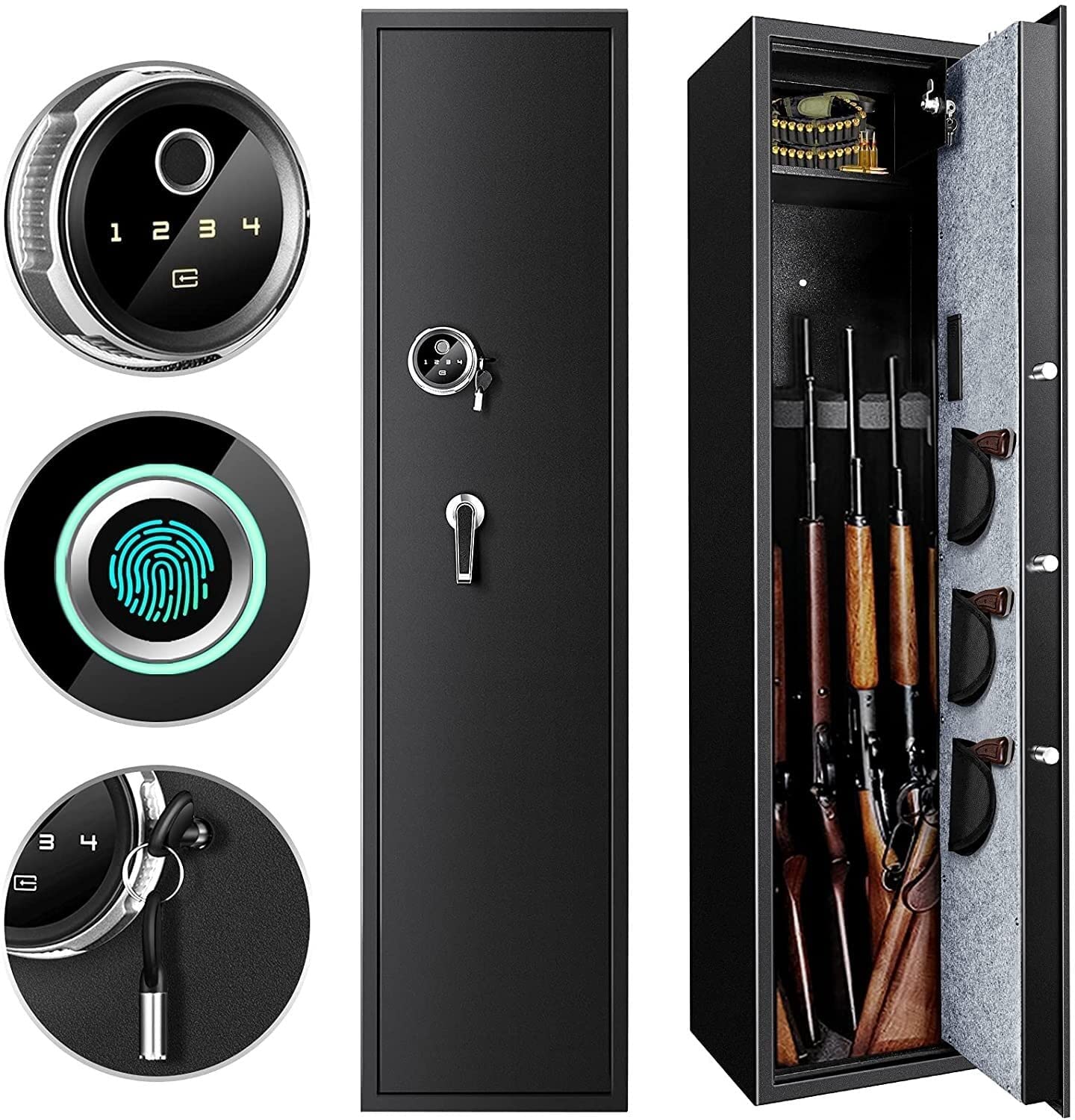 Buy Safe Box, Fireproof Waterproof Safe Safes Safe, Biometric