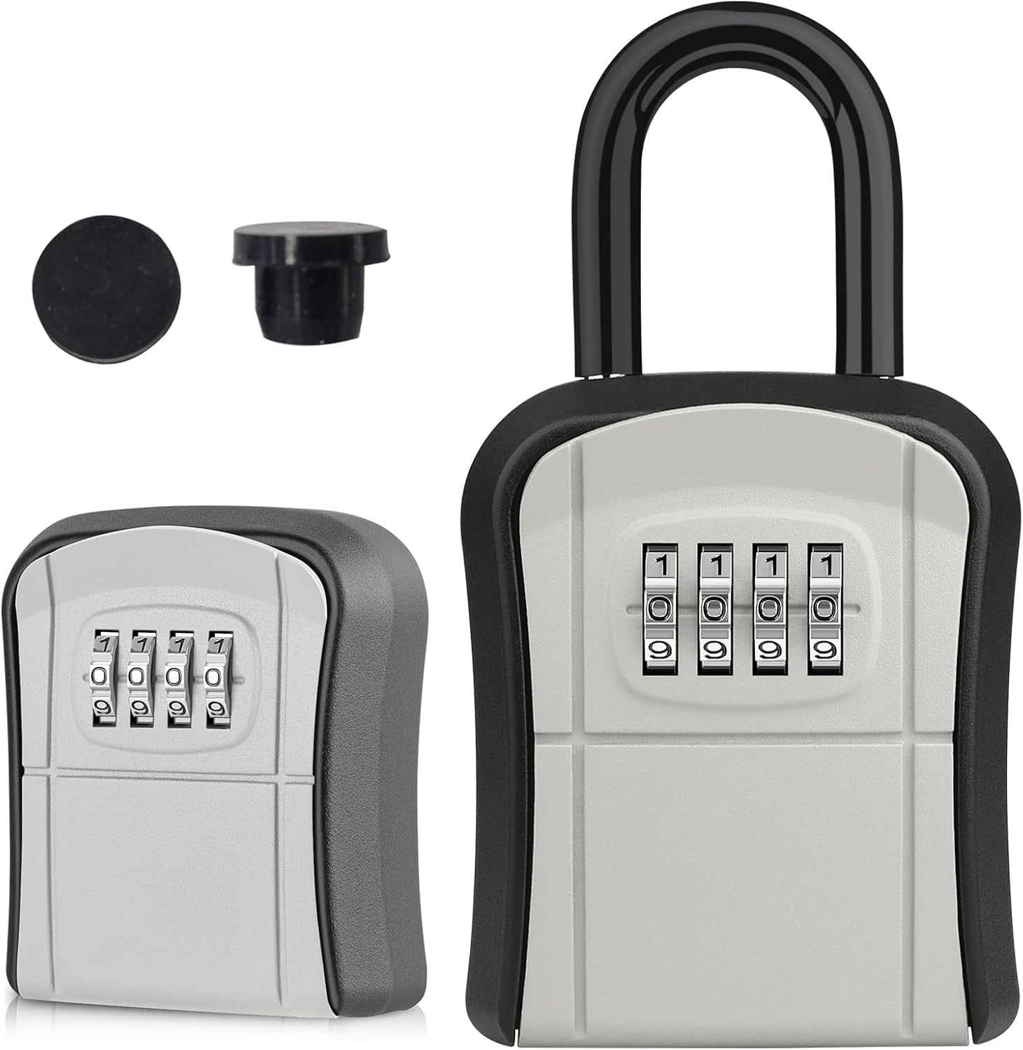 Key Lock Box, [Hanging & Wall Mounted] Diyife Portable Lock Box for