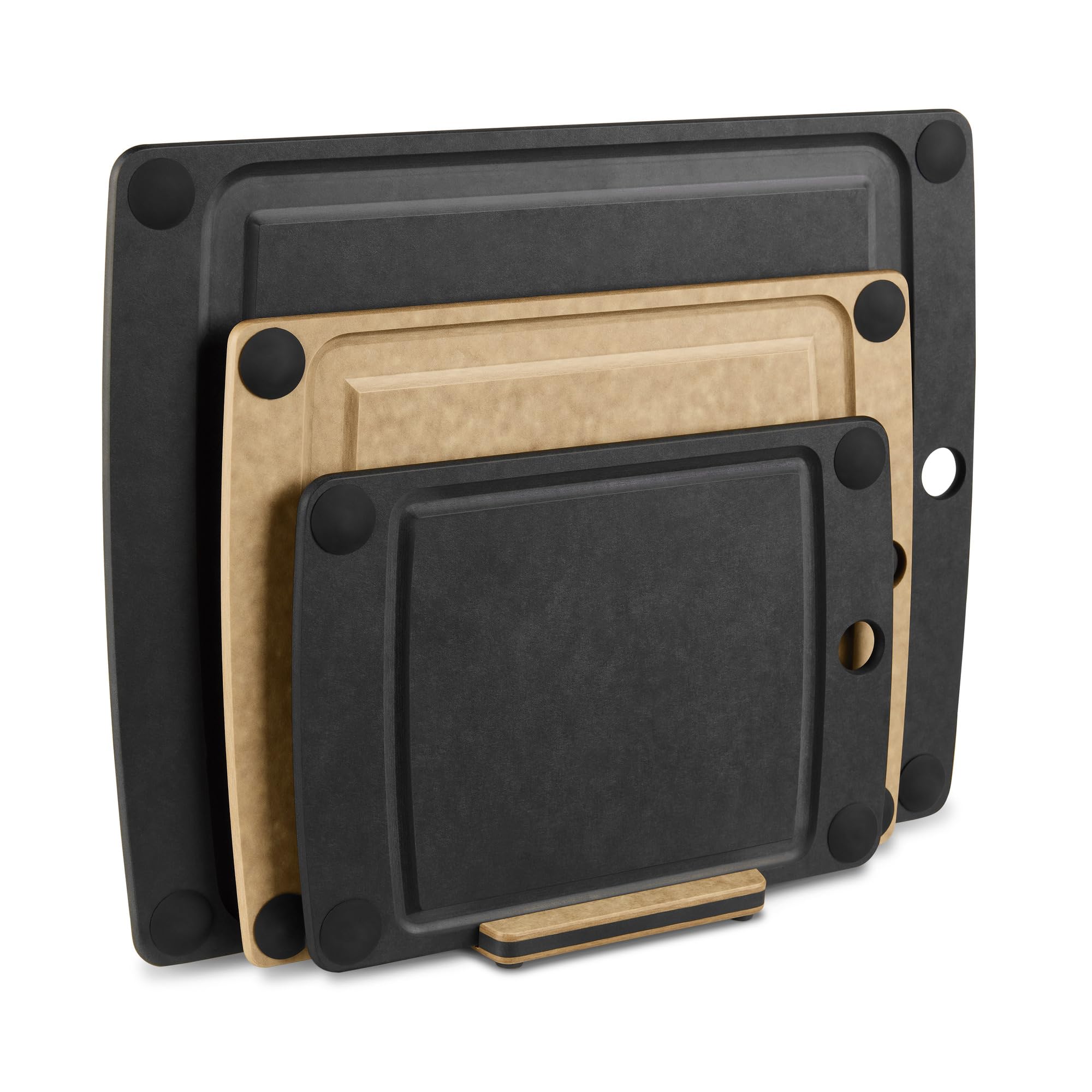Victorinox Supporto Per Taglieri Da Cucina - Porta 3 Taglieri - Design Salvaspazio In Materiale Composito - Nero 12,7x10,2x1,2 Cm