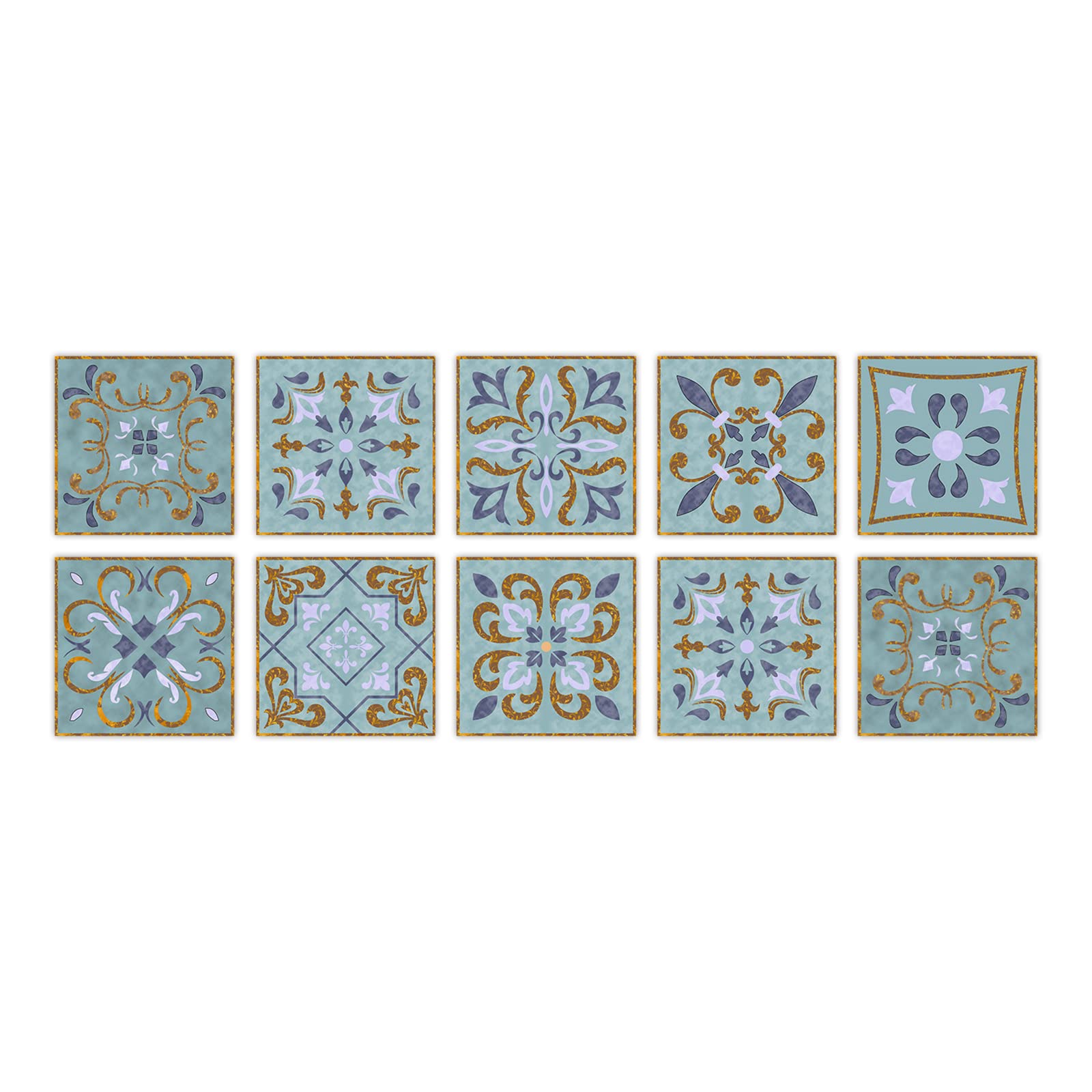 THE WHITE SHOPPeel and Stick Backsplash 3D Adhesive Peel and Stick Tile Backsplash for Kitchen, Bathroom, Wall Tile