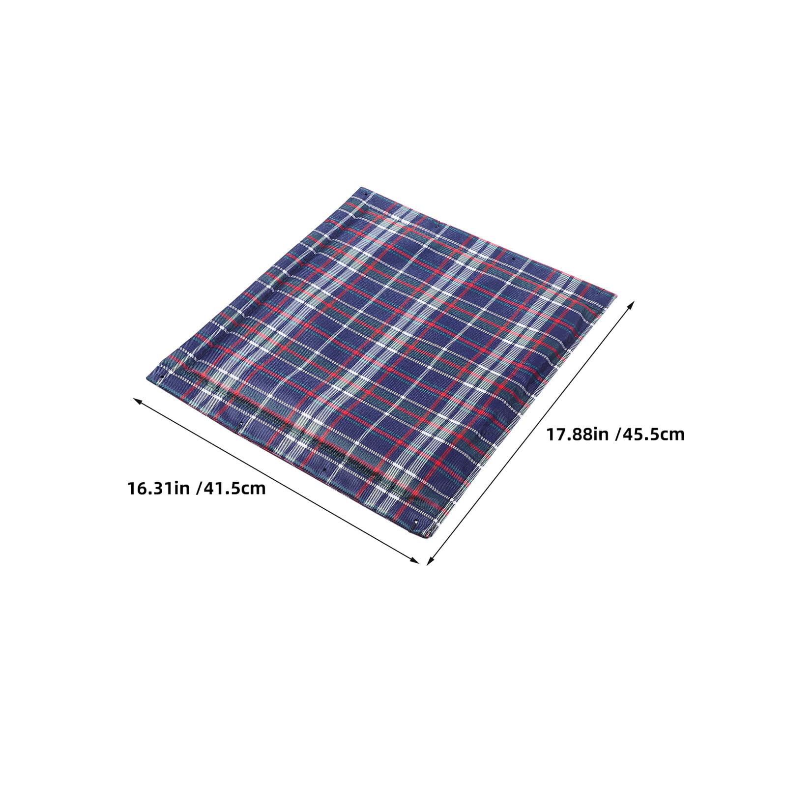 VALICLUD 2 Cojines para Silla de Ruedas para Personas Mayores Cojín Grueso de Tela Oxford Transpirable Antideslizante Asiento Cómodo y Resistente para Uso Clínico y Familiar