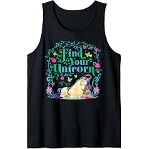 Unicorn Academy Find Your Unicorn Ava Banji & Leaf in Nature Tank Top