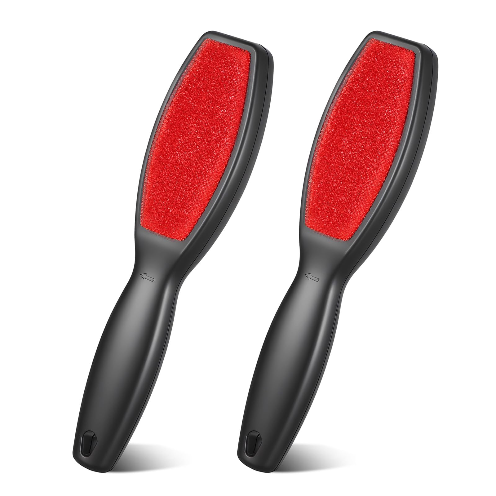Photo 1 of 2 Pcs Lint Brushes for Clothes, Dual Sided Remover Lint Brush Reusable Pet Hair Remover Sheet and Carpet Cleaning Brush for Clothes Sheet Carpet Furniture Fabric