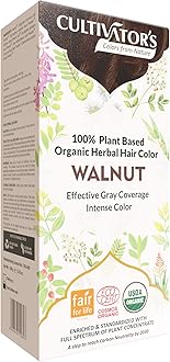 CULTIVATOR'SOrganic Herbal Hair Colour - Walnut 100g