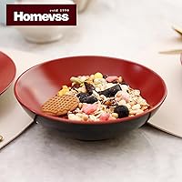 Vista 194 de Colors Life juego de vajilla, exterior negro brillante con interior de color mate