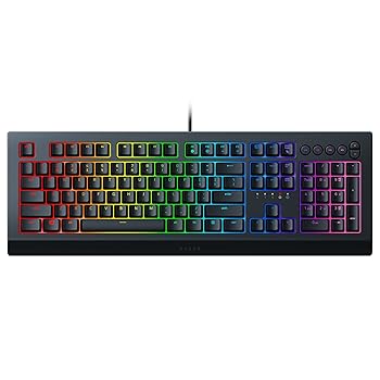 Razer Cynosa V2 Gaming Keyboard: Customizable Chroma RGB Lighting Black
