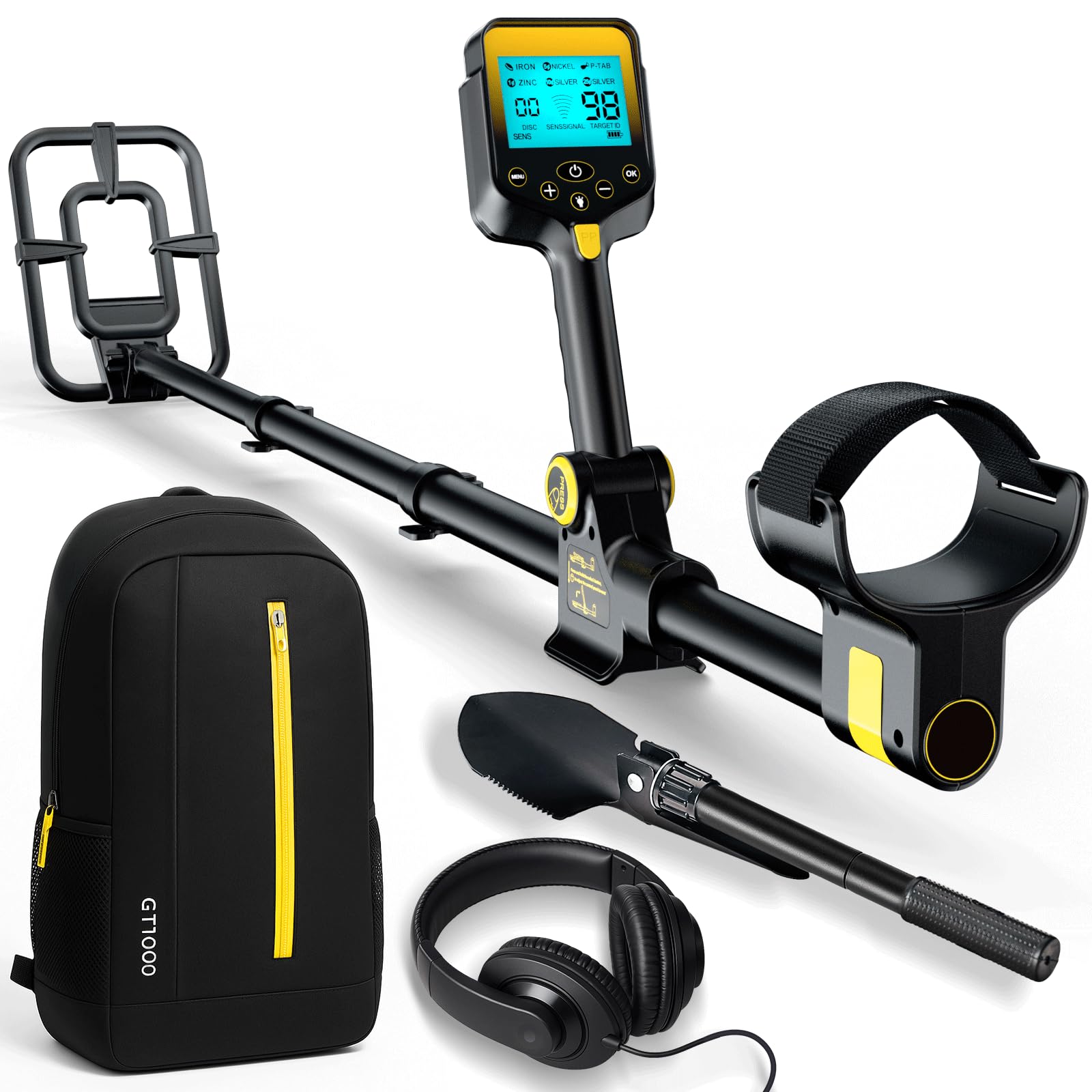 Amazon.com : Metal Detector for Adults Waterproof - 2000mAh