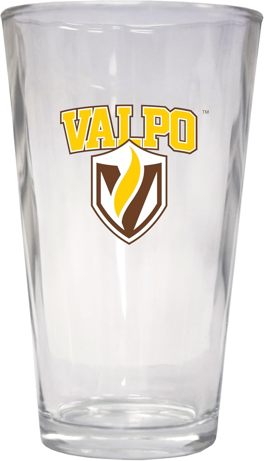 Vaso Pinta R and R Imports Valparaiso University 16 oz Licenciado