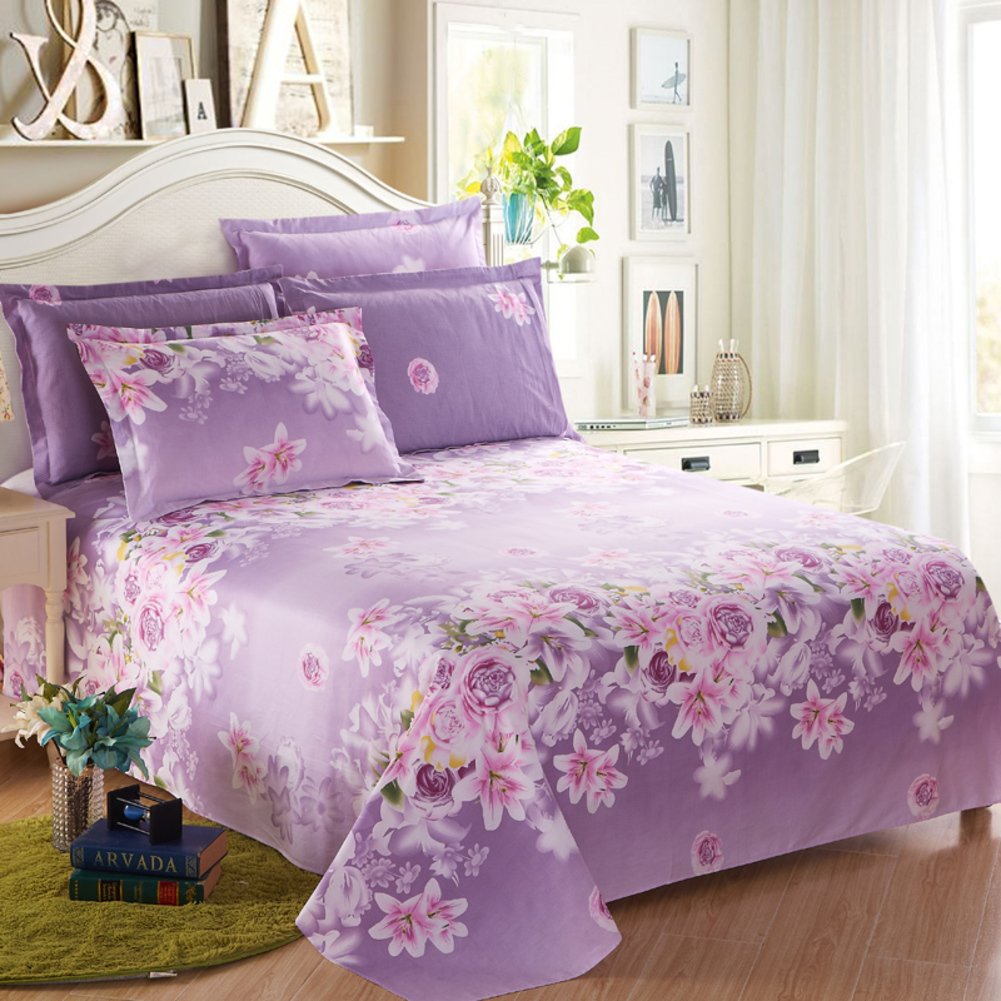 Draps en coton doux 200x230cm pour éviter la transpiration