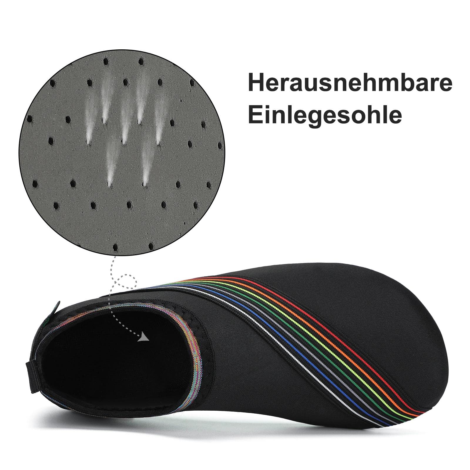 SAGUARO Scarpe da Acqua Uomo Donna Scarpe da Immersioni Antiscivolo Traspiranti