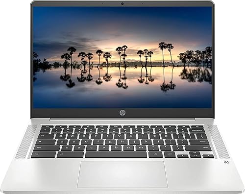 HP Chromebook IPS HD 2023 de 14 pulgadas, procesador Intel de hasta 3.10 GHz, 8 GB de RAM, SSD de 128 GB, gráficos Intel 4K, WiFi súper rápido de 6